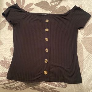 Off the shoulder Crop Top